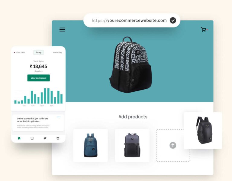 shopify site