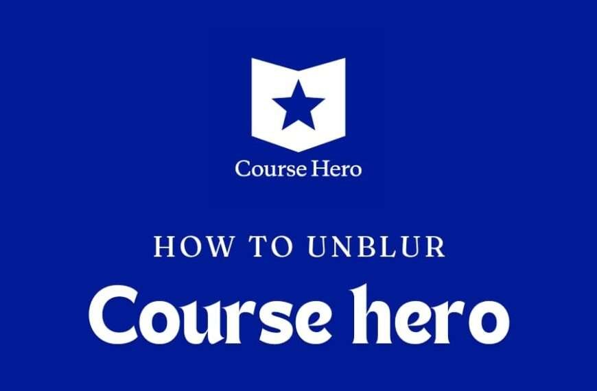 How to unblur Course Hero